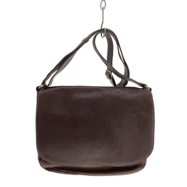 【美品】 土屋鞄 フラップ メッセンジャー バッグ ステッチ 本革 レザー 茶 美品】 土屋鞄 フラップ メッセンジャー バッグ ステッチ 本革