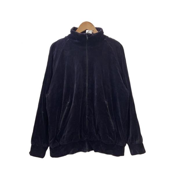 22AWベロアトラックジャケットW03 05009 COMOLI◇22AW/ベロアジャージトラックジャケット/ジャージ/2/コットン