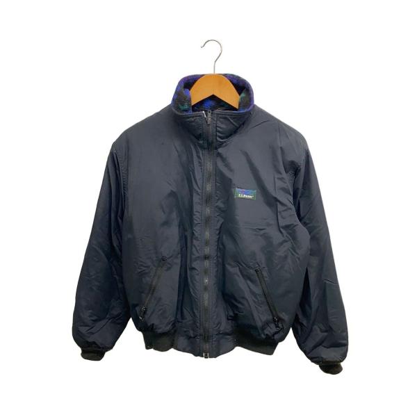 L.L.Bean◇ジャケット/--/--/BLK/無地/ウォームアップジャケット/裏地
