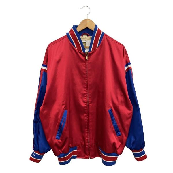 Cincinnati Reds スタジャン Mitchell & Ness mitchell&ness◇スタジャン/48/ポリエステル/RED : セカンドストリート