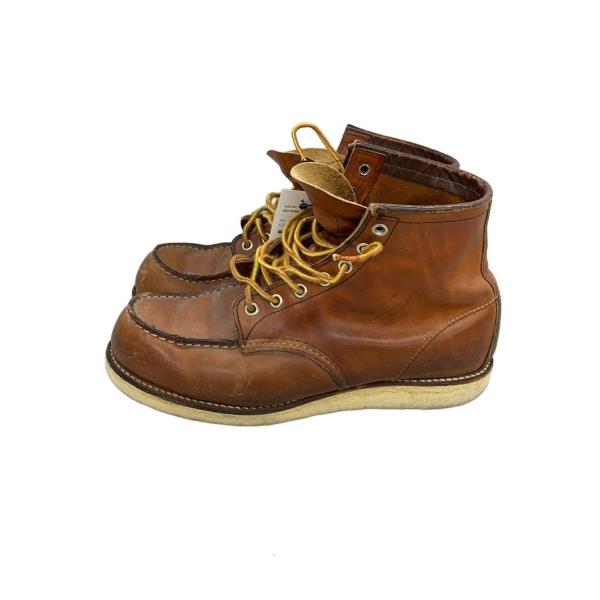 RED WING ブーツ　25cm RED WING◇ブーツ/US8.5/BRW/レザー/875/6-inch Classic Moc