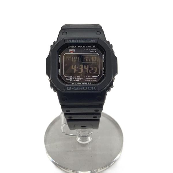 CASIO◇ソーラー腕時計_G-SHOCK/デジタル/BLK/BLK : セカンド