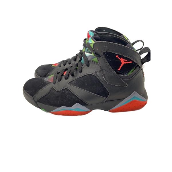 NIKE◆AIR JORDAN 7 RETRO 30TH/エアジョーダンレトロ/ブラック/705350-007/29cm/B//
