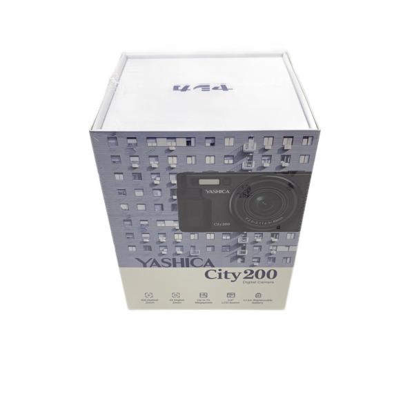 YASHICA◆コンパクトデジタルカメラ/YAS-DGC200-BK//
