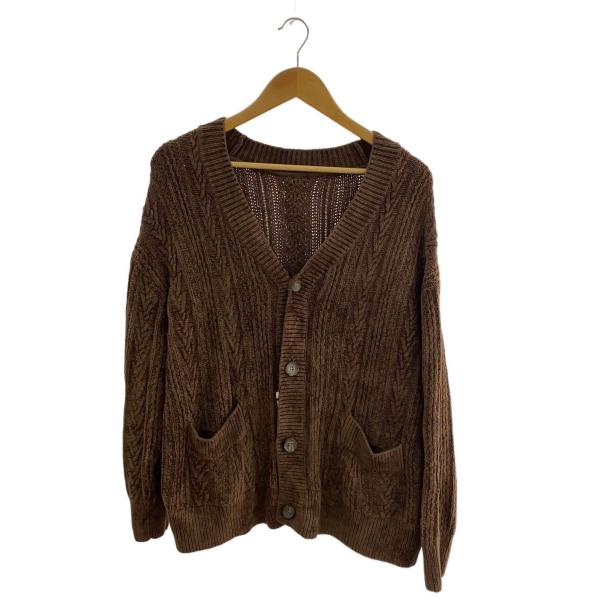abyts カーディガン　size３ OVERSIZED TWEED KNIT CARDIGAN – ABYTS
