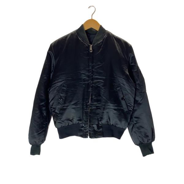 KOREA/スーベニアジャケット/龍/刺繍/フライトジャケット/ブラック