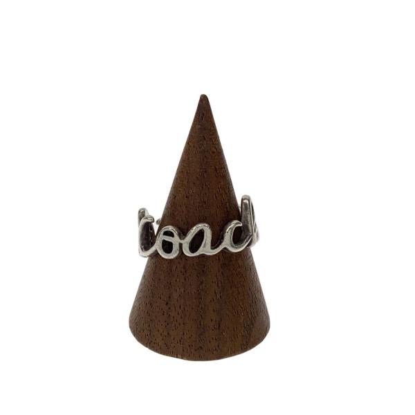 COACH ロゴ入りリング 13号 COACH◇ロゴリング/SV925/13号/SLV/レディース// : セカンドストリート