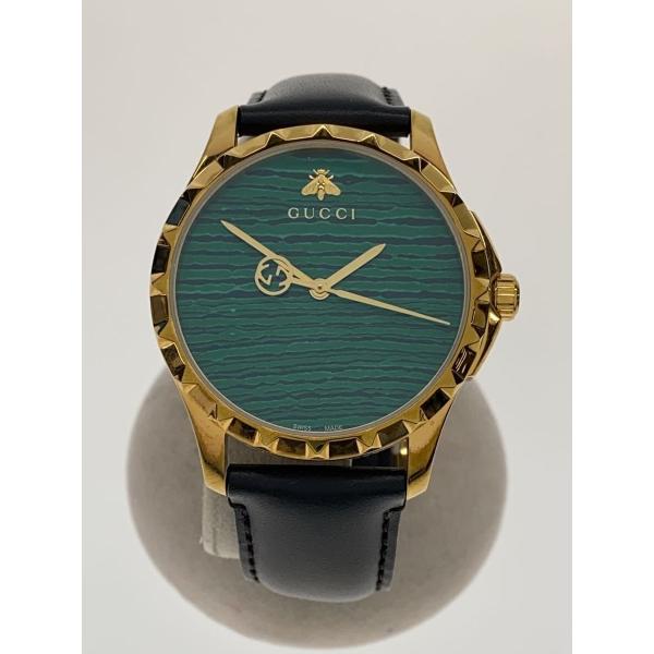 GUCCI 腕時計 クォーツ GUCCI◇G-TIMELESS/Gタイムレス/クォーツ腕時計/アナログ/グリーン