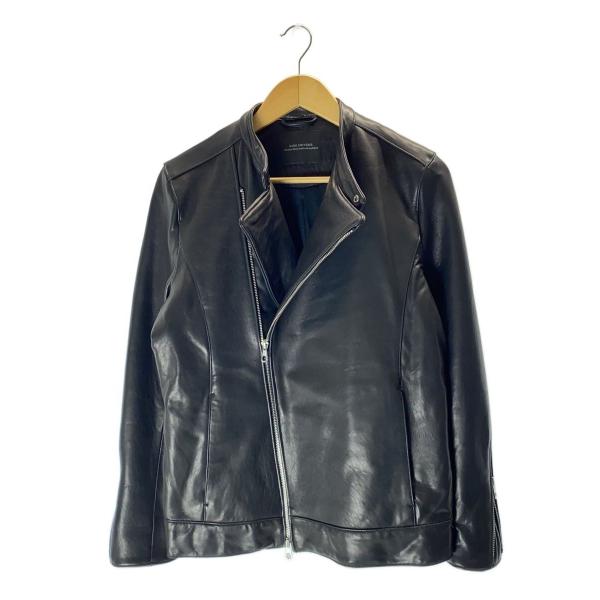 nano universe◇セミダブルライダースジャケット/レザージャケット/S