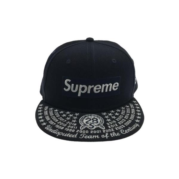 Supreme◇Undisputed Box Logo/キャップ/7 1/4/コットン/ブラック