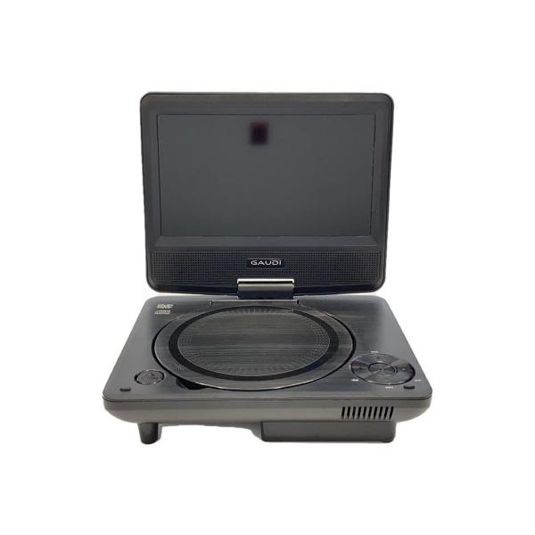 GREEN HOUSE◇ポータブルDVDプレーヤー GAUDI GPD07D1BK : セカンド