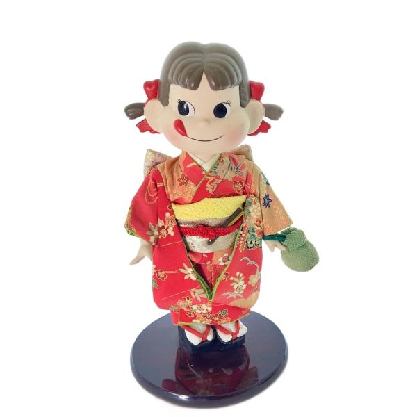 晴れ着ペコちゃん 50周年記念　曙　茜　2体セット 不二家/晴れ着ペコちゃん/50周年記念/茜の晴れ着/ホビーその他