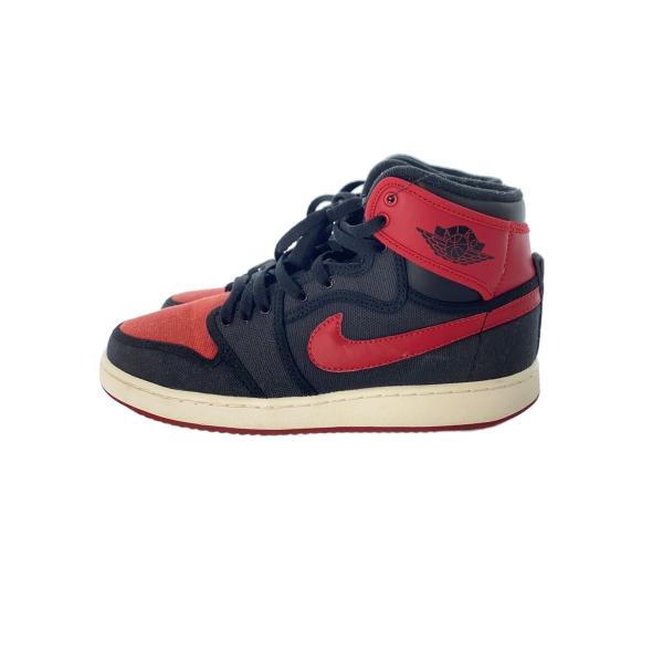 NIKE◆AJ1 KO HIGH OG/エアジョーダン1ノックアウトハイ/ブラック/638471-001/26cm/BLK///