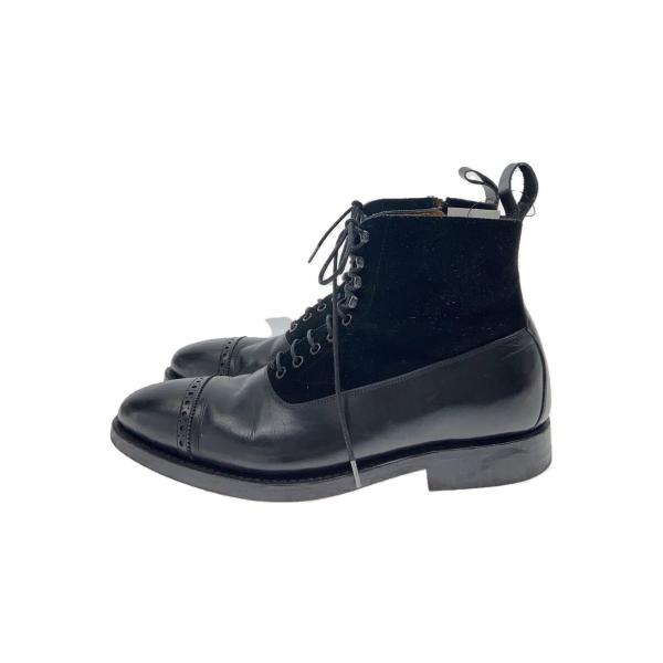 Jalan Sriwijaya◇レースアップブーツ/UK7/BLK/牛革/98590/ブラック