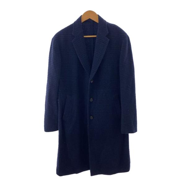 CARUSO◇イタリア製/Butterfly/ウール混ガンクラブチェック/チェスター