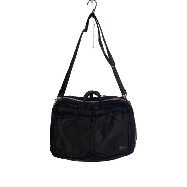 PORTER◇TANKER 3WAY DOCUMENT BAG/ナイロン/BLK/622-26108 : セカンド