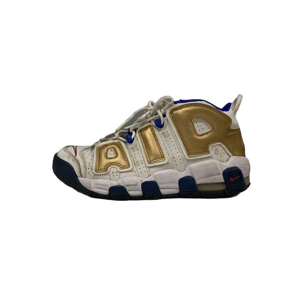 NIKE◆AIR MORE UPTEMPO (GS)/エアモアアップテンポ/ホワイト/415082-106/US7/WHT//