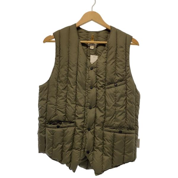 Rocky Mountain Featherbed◇ダウンベスト/38/ナイロン/KHK