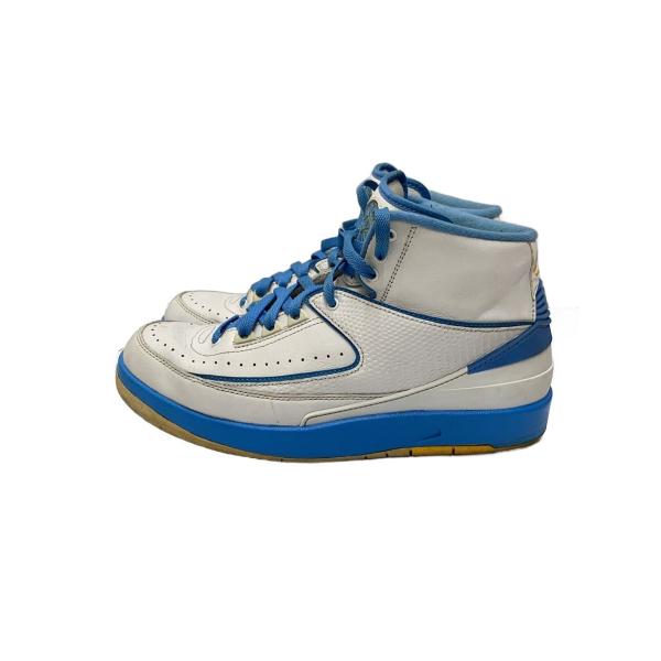 NIKE◆AIR JORDAN 2 RETRO/エアジョーダンレトロ/ホワイト/385475-122/26.5cm/WHT