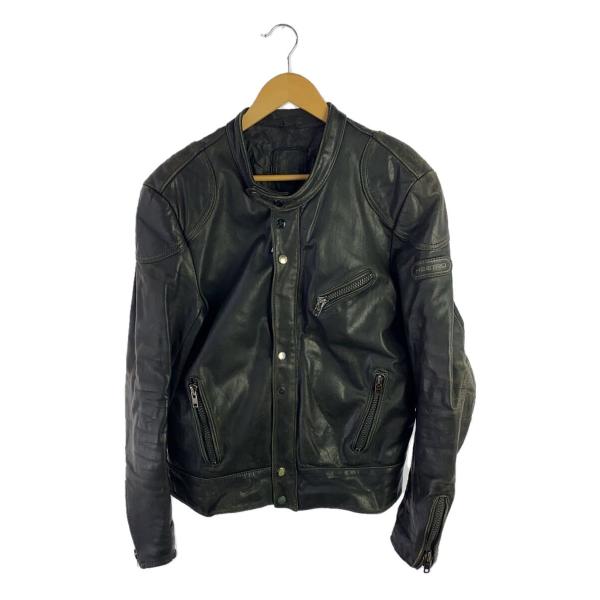 ECHTES LEDER◇90s-old/バイカーシングルライダースジャケット