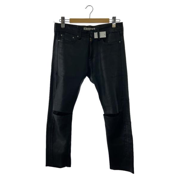 Sasquatchfabrix.◇17AW/レザーパンツ/L/レザー/ブラック/17AW-PA9-014