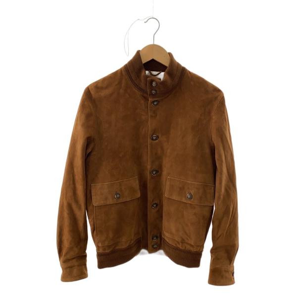 Cinquanta◇ゴートスエードバルスタータイプイドライビングブルゾン/48