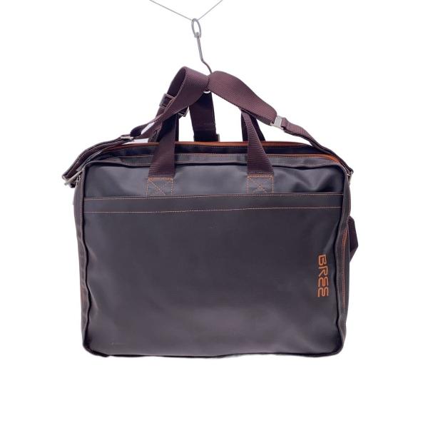 BREE◇2WAY/PUNCH/ブリーフケース/PVC/BRW/無地 : セカンドストリート