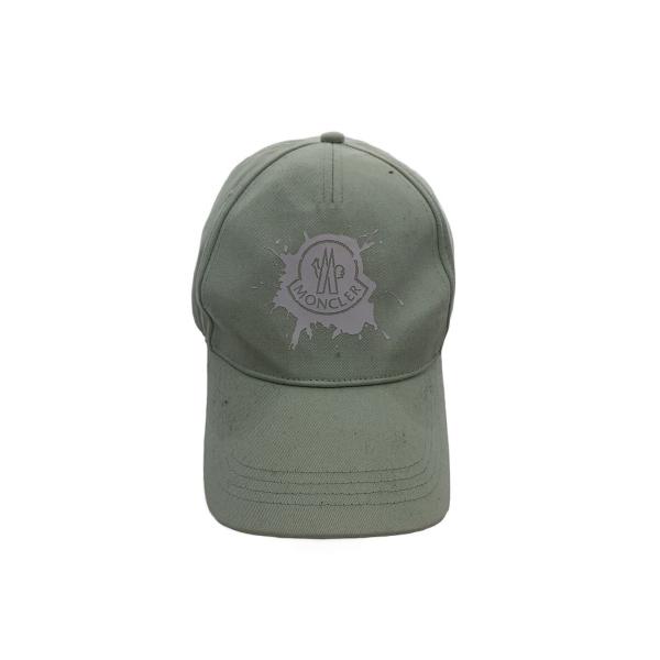 MONCLER ミントグリーン キャップ MONCLER◇キャップ/--/GRN/無地/メンズ/ミントグリーン//MONCLER