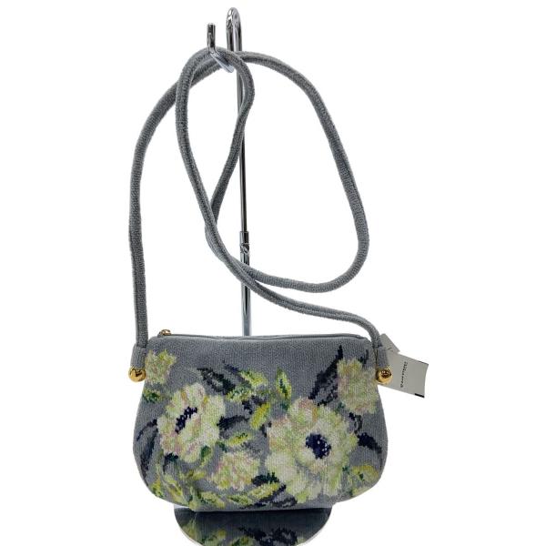 FEILER◇ショルダーバッグ/--/GRY/花柄 : セカンドストリートYahoo!店