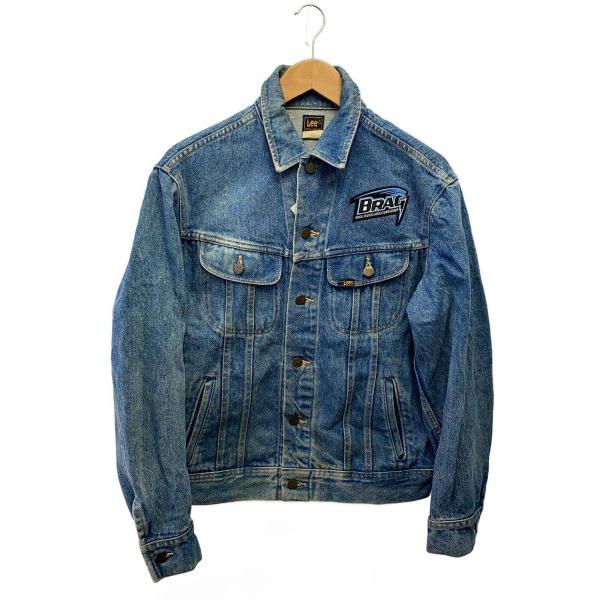 Lee◇90s/デニムジャケット/ワッペン/Gジャン/36/コットン/IDG