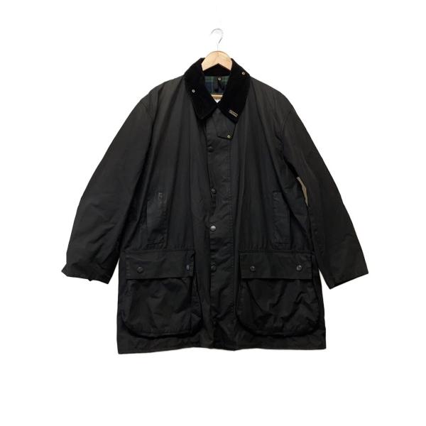 Barbour A206 BORDER JACKET ブラックジャケット Barbour◇90s/00s/BORDER/A206 BORDER JACKET/ブラックウォッチ/46