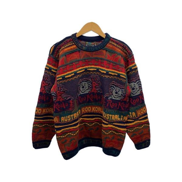 COOGI◇ニット・セーター(厚手)/SS/ウール/マルチカラー COOGI◇ニット・セーター(厚手)/SS/ウール/マルチカラー