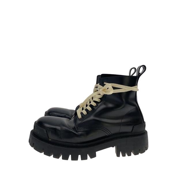 BALENCIAGA ブラックスエード　サイドジップアップブーツ　サイズ41 BALENCIAGA ブラックスエード サイドジップアップブーツ サイズ41 靴