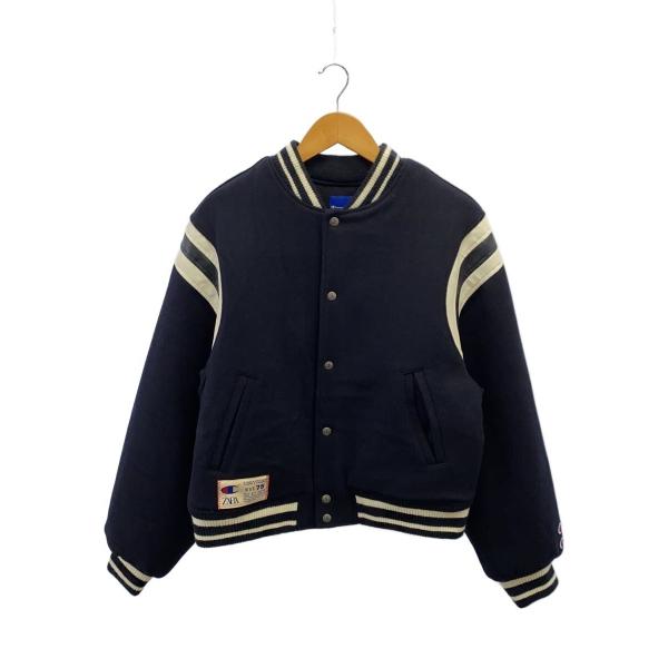 Champion◇×ZARA/キルティングボンバージャケット/スタジャン/M/ウール