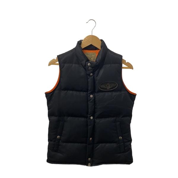 A BATHING APE®︎ 黒 ダウンベスト Lサイズ 中古・古着通販】AAPE BY A BATHING APE (エーエイプ バイ ア