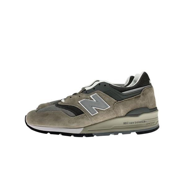 NEW BALANCE◆ローカットスニーカー/27.5cm/GRY/U997GY//