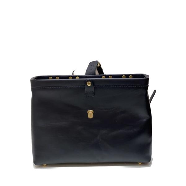HERZのダレスバッグ HERZ◇ソフトダレスバッグ/レザー/BLK// : セカンドストリートYahoo!店