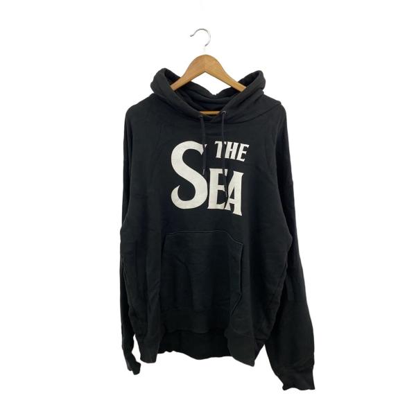 WIND AND SEA◇パーカー/XL/コットン/BLK/THE SEA HOODIE : セカンド