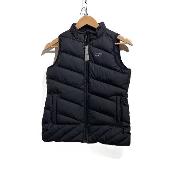 patagonia◇ダウンベスト/--/ポリエステル/BLK/68275FA12 : セカンド