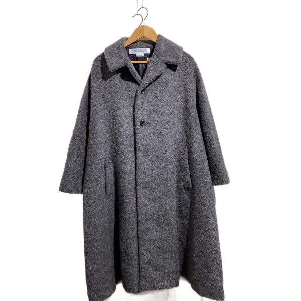 COMME des GARCONS GARCONS◇ad2024/コート/S/ウール/GRY/rn-c002
