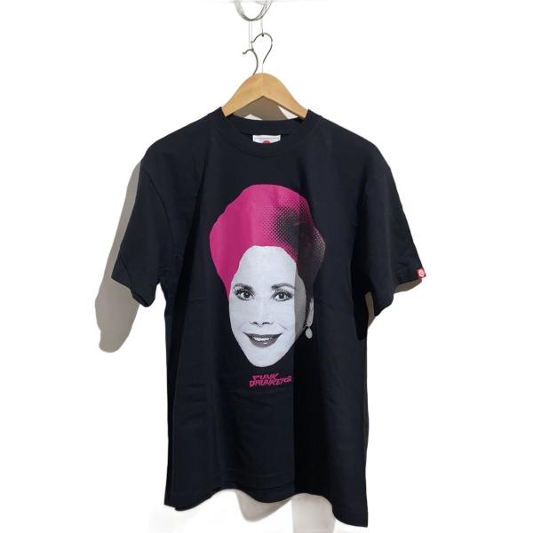 PUNK DRUNKERS◆xデヴィスカルノ/Tシャツ/L/コットン/BLK/PDS-25091B//