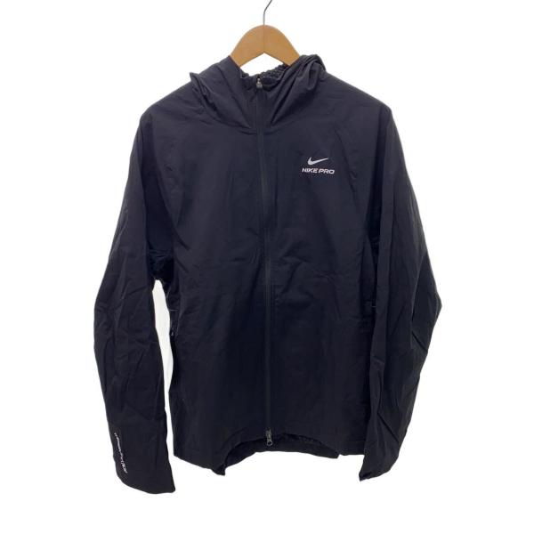 NIKE◇ナイロンジャケット/L/ナイロン/BLK/無地/HV3798-010 : セカンド