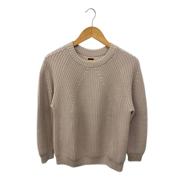 BATONER◇ニット・セーター(厚手)/1/ウール/CRM/BN-19FM-021