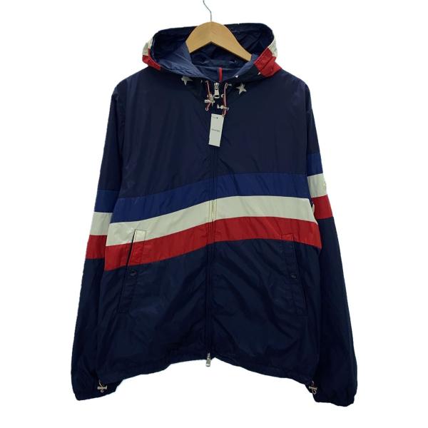 MONCLER◇ナイロンジャケット/--/ナイロン/NVY/無地/E1091411368554155