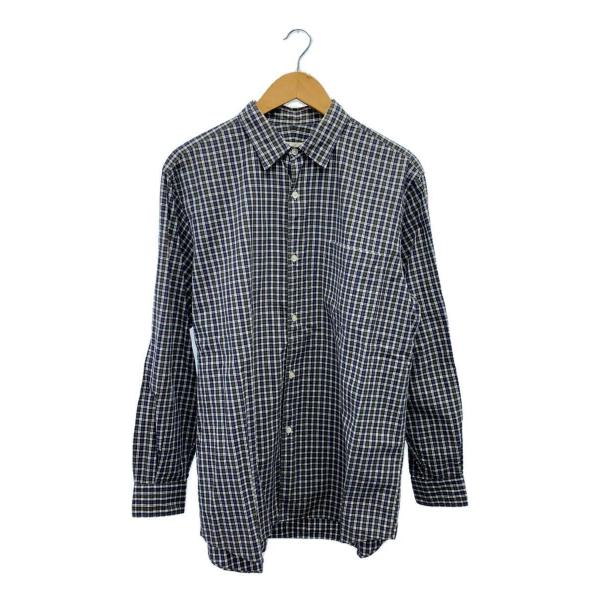 COMOLI◇19SS/コモリシャツ tartan/タータンチェックシャツ/3/グリーン 