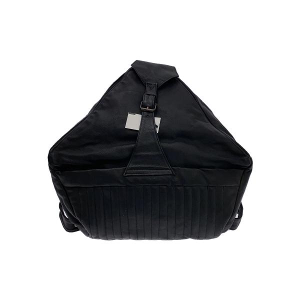 JOPEJ＊レザードラム缶バック＊ 黒 JOPEJ/オールド_レザーバックパック/リュック/ブラック/黒 : セカンド
