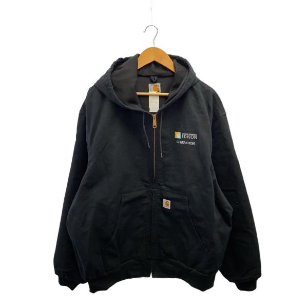 Carhartt アクティブジャケット　希少　企業ロゴ Carhartt アクティブジャケット 企業ロゴ