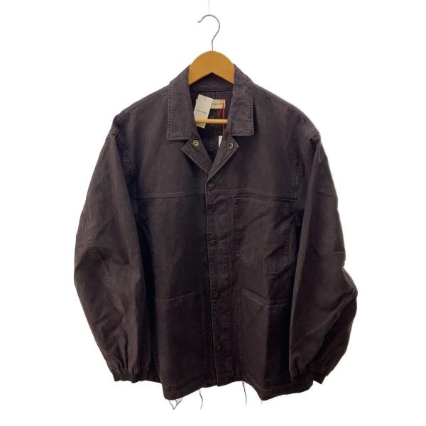 barbell object◇24AW/cover jkt_fade/硫化染め_フェードカバーオール