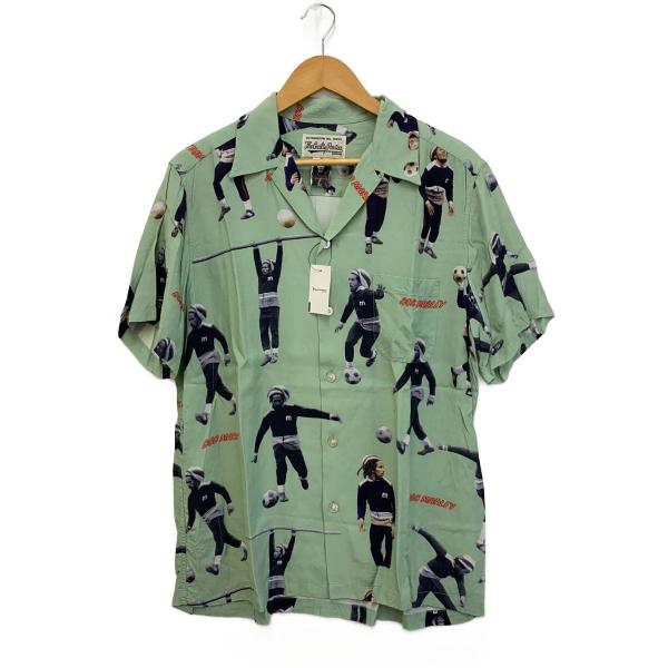 WACKO MARIA アロハシャツ ボブマーリー 評価されていただきした！ WACKO MARIA◇×BOB MARLEY/20SS/HAWAIIAN SHIRT/ボブマーリー_アロハ