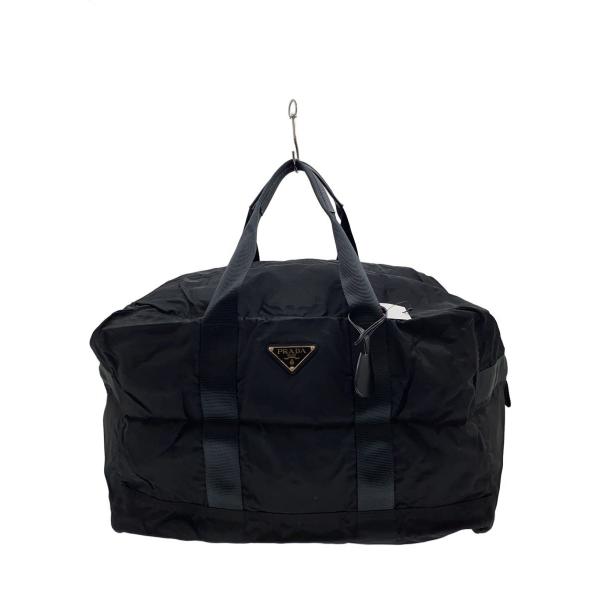 PRADA◇ボストンバッグ/ナイロン/BLK// : セカンドストリートYahoo!店